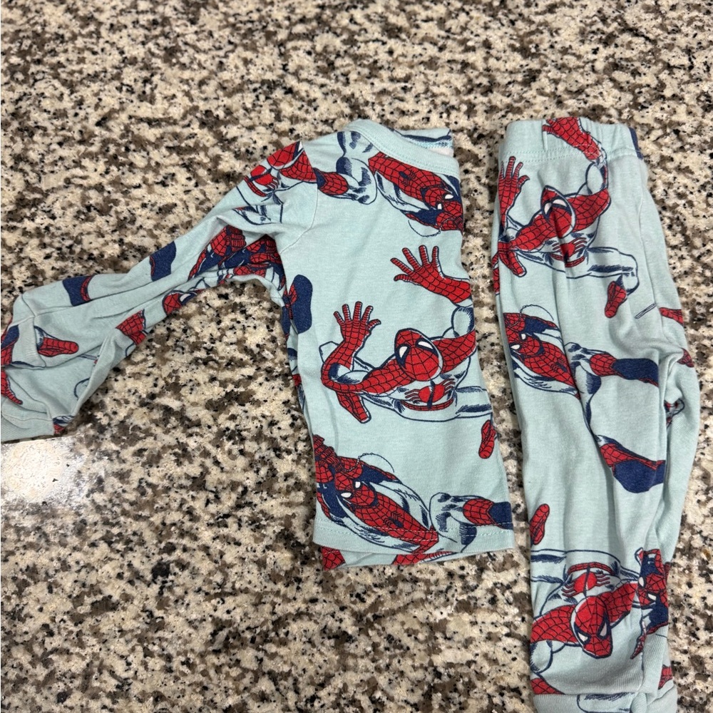 Spider-Man Kids Pajamas - Red and Blue